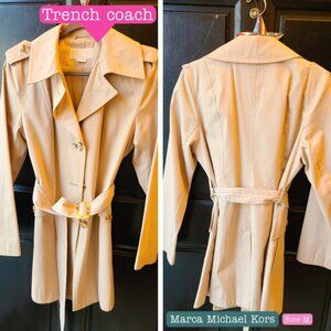 Michael Kors Trench Coat - Size M - Khaki - Loved before